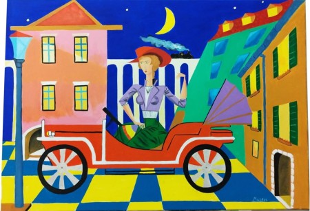 DAGLIO una SPINTA  (70X100)